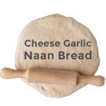 Cheese & Garlic Nan 
