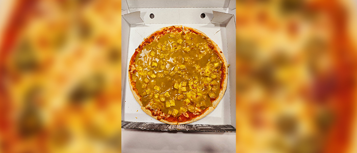 Any Curry Pizza  16" 