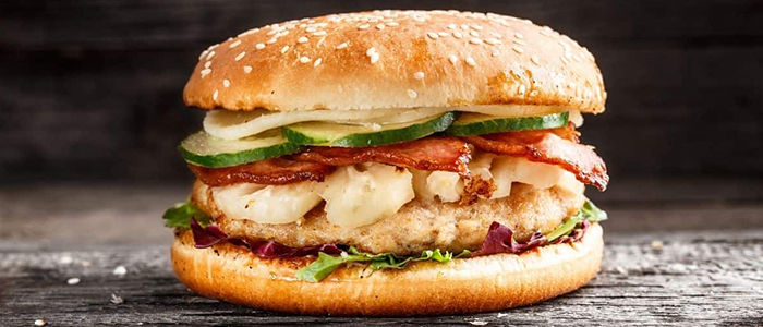 Grilled Chicken Burger  Single 
